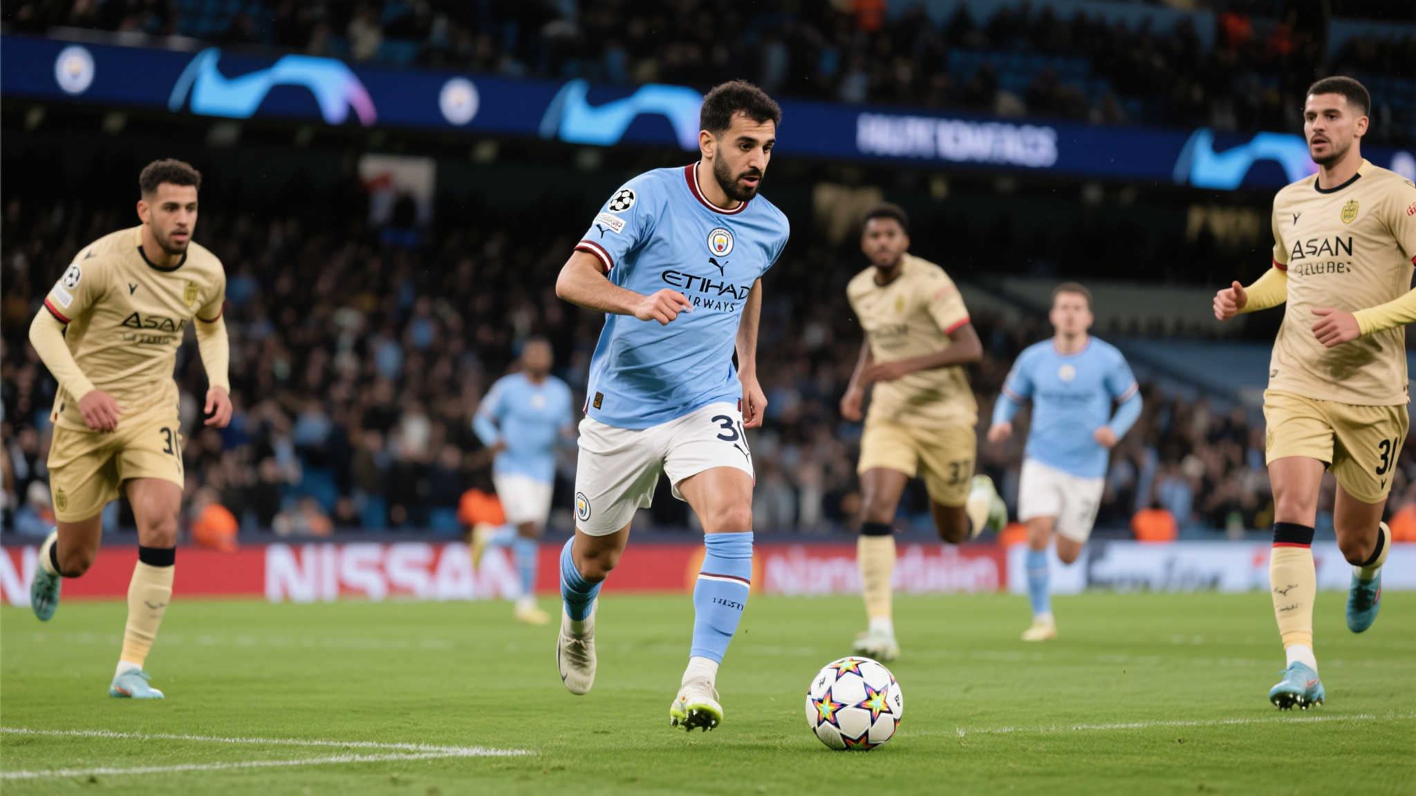 精准!京多安门前冷静双响,曼城4-0大胜艾因 除了京多安的个人发挥,曼城整体的战术执行力也是取胜